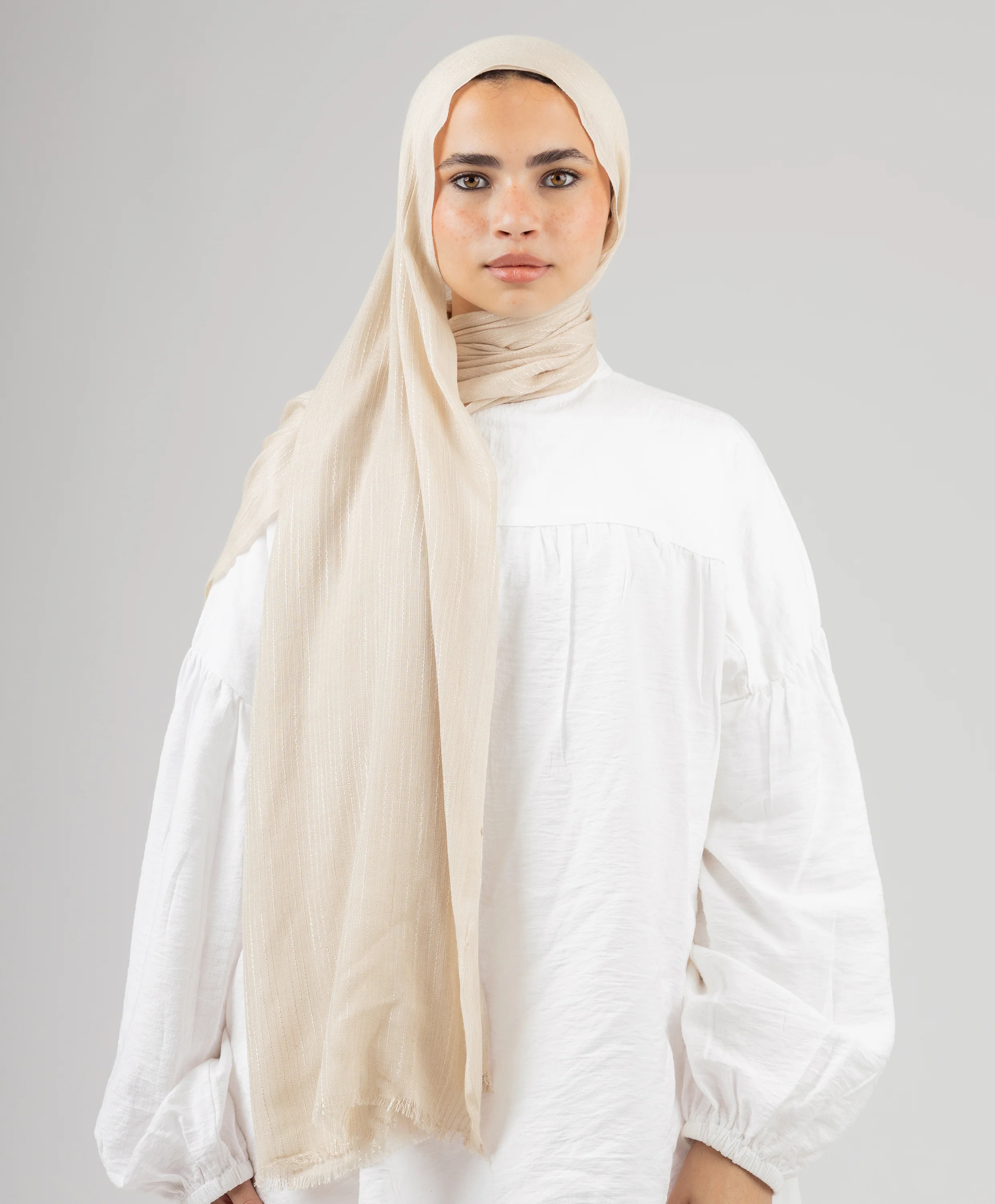 Ripple Linen Scarf - Image 5