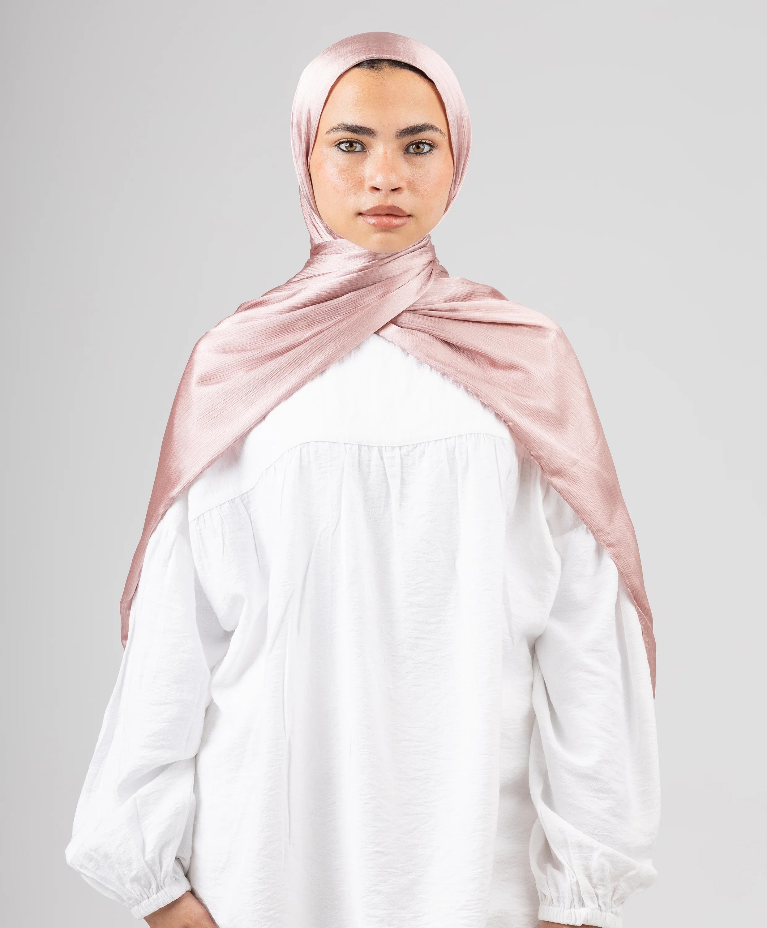 Silk Crinkle Scarf - Image 40