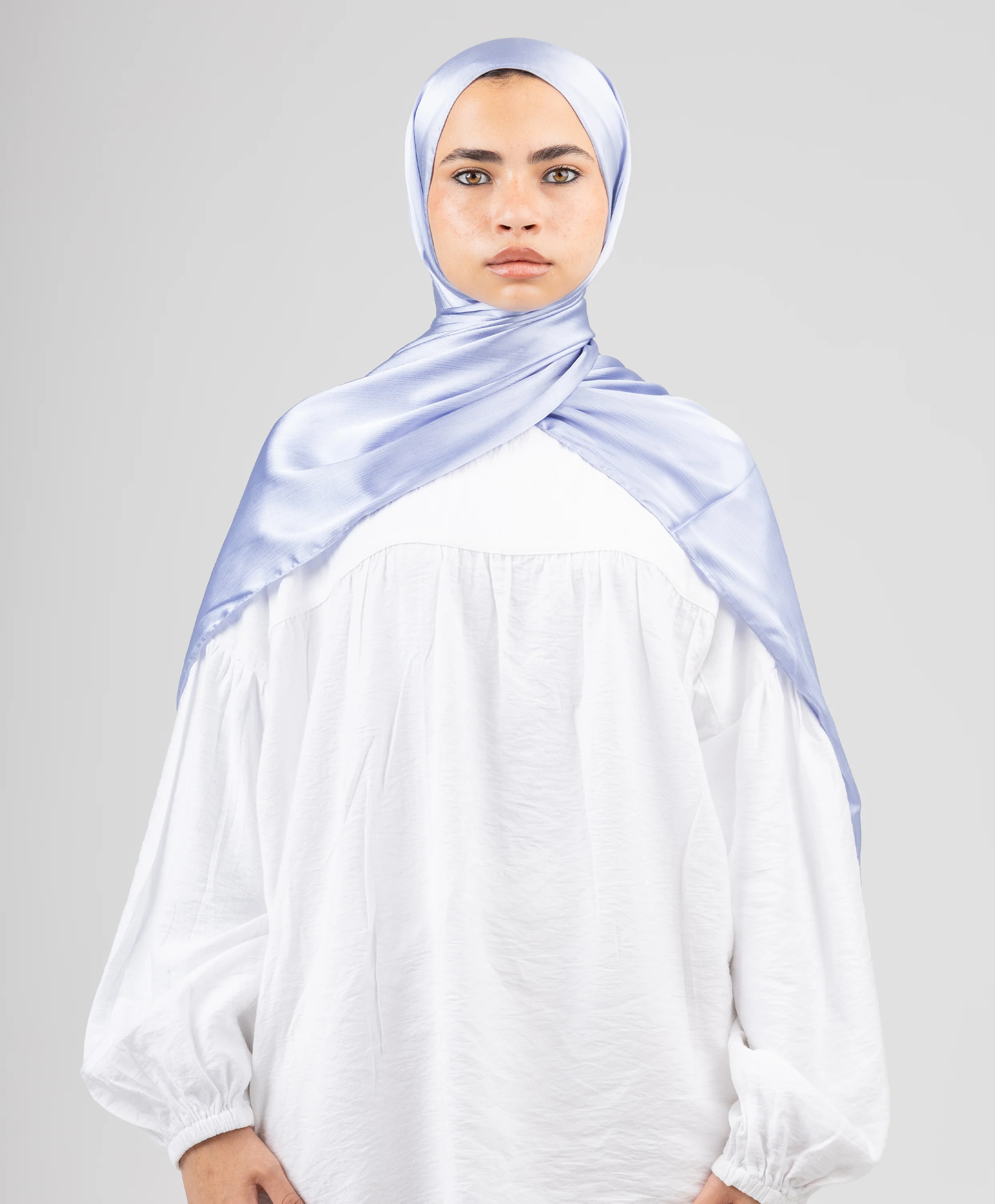 Silk Crinkle Scarf - Image 9