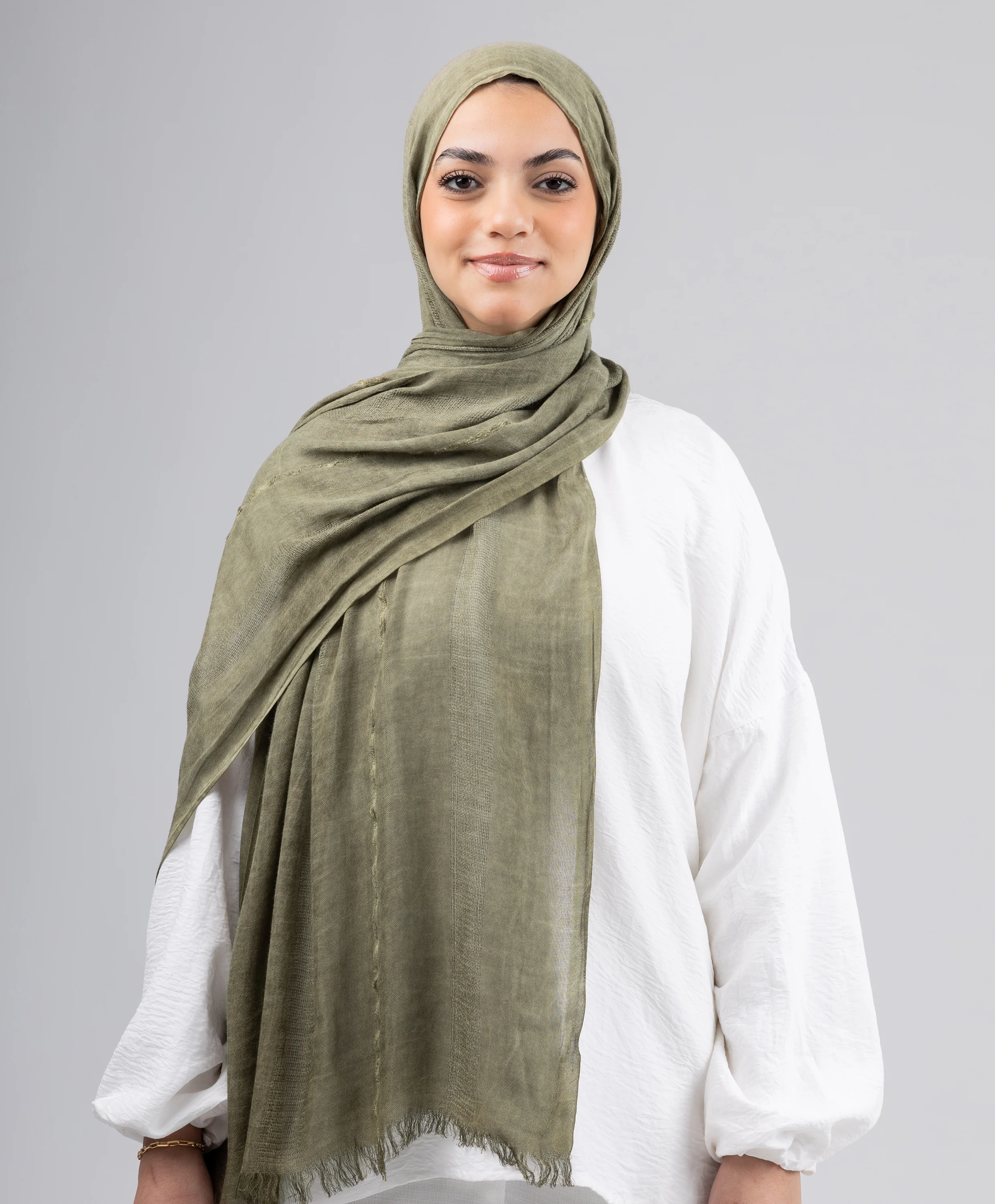 Soft Linen Scarf - Image 17