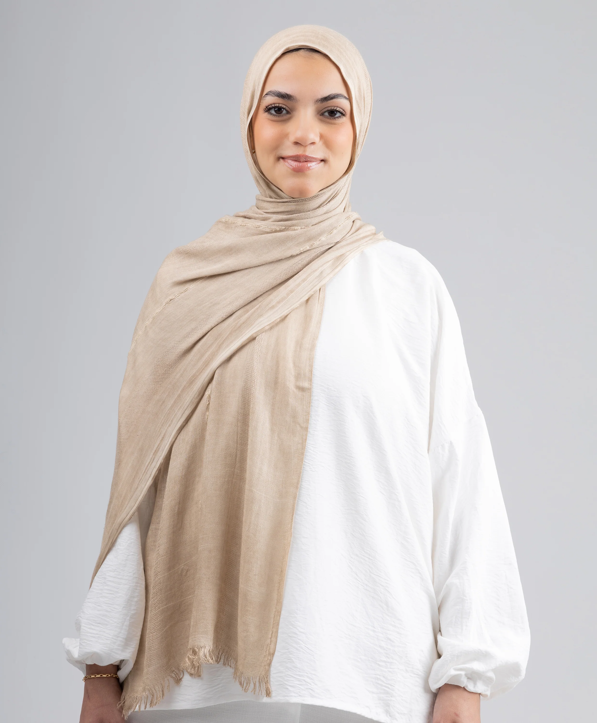 Soft Linen Scarf - Image 5