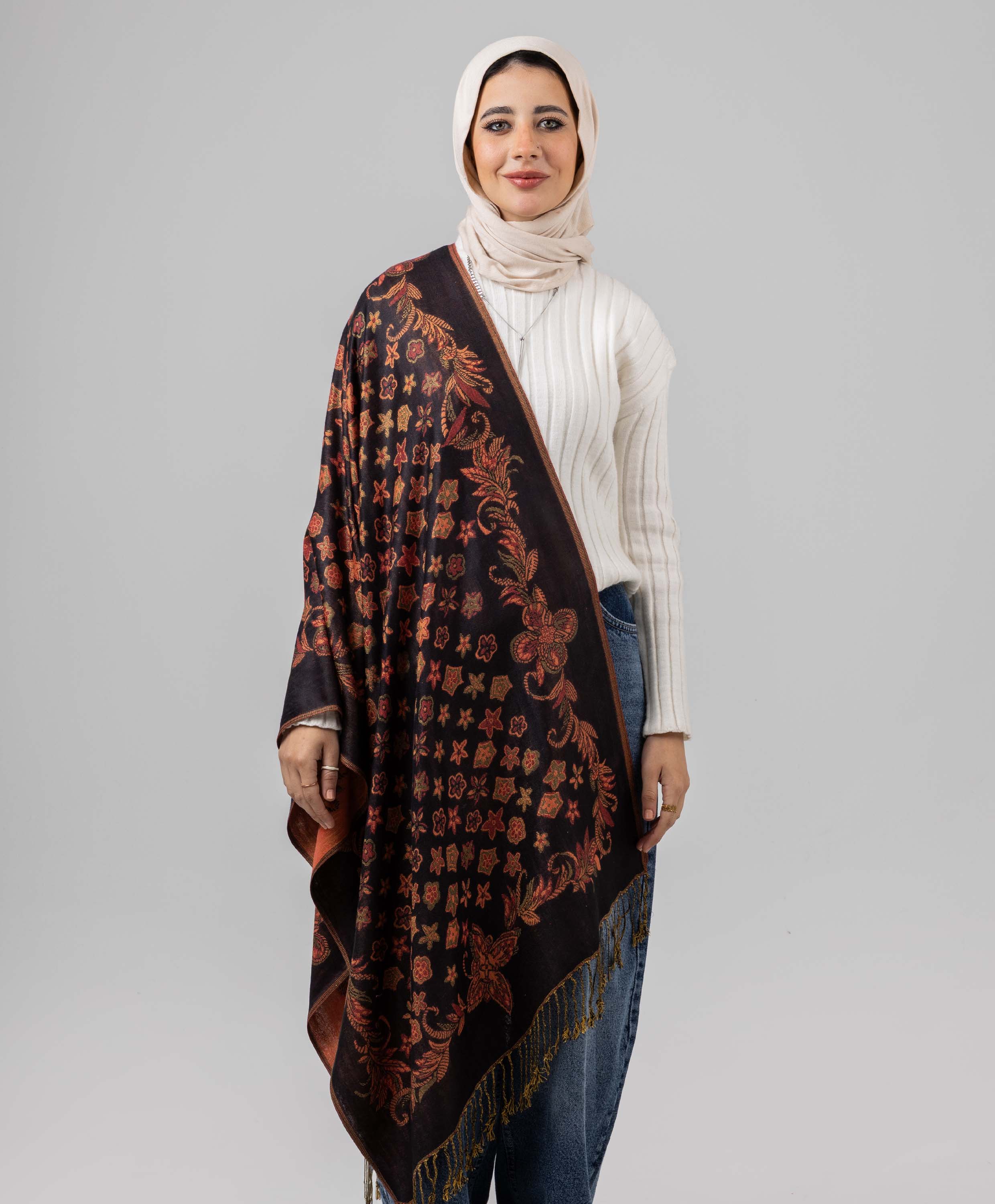 Starflower Winter Shawl