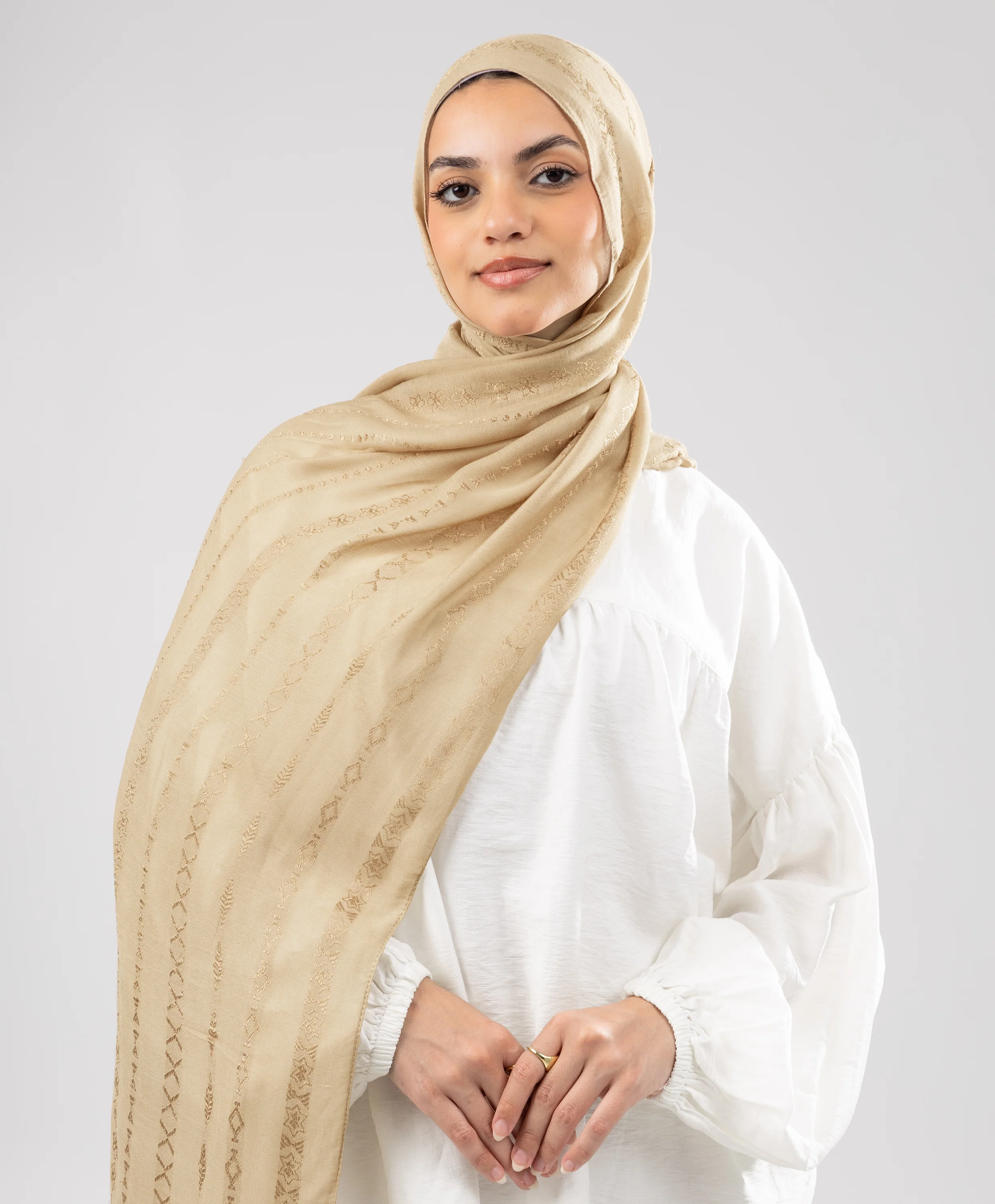 Swank Linen Scarf - Image 11