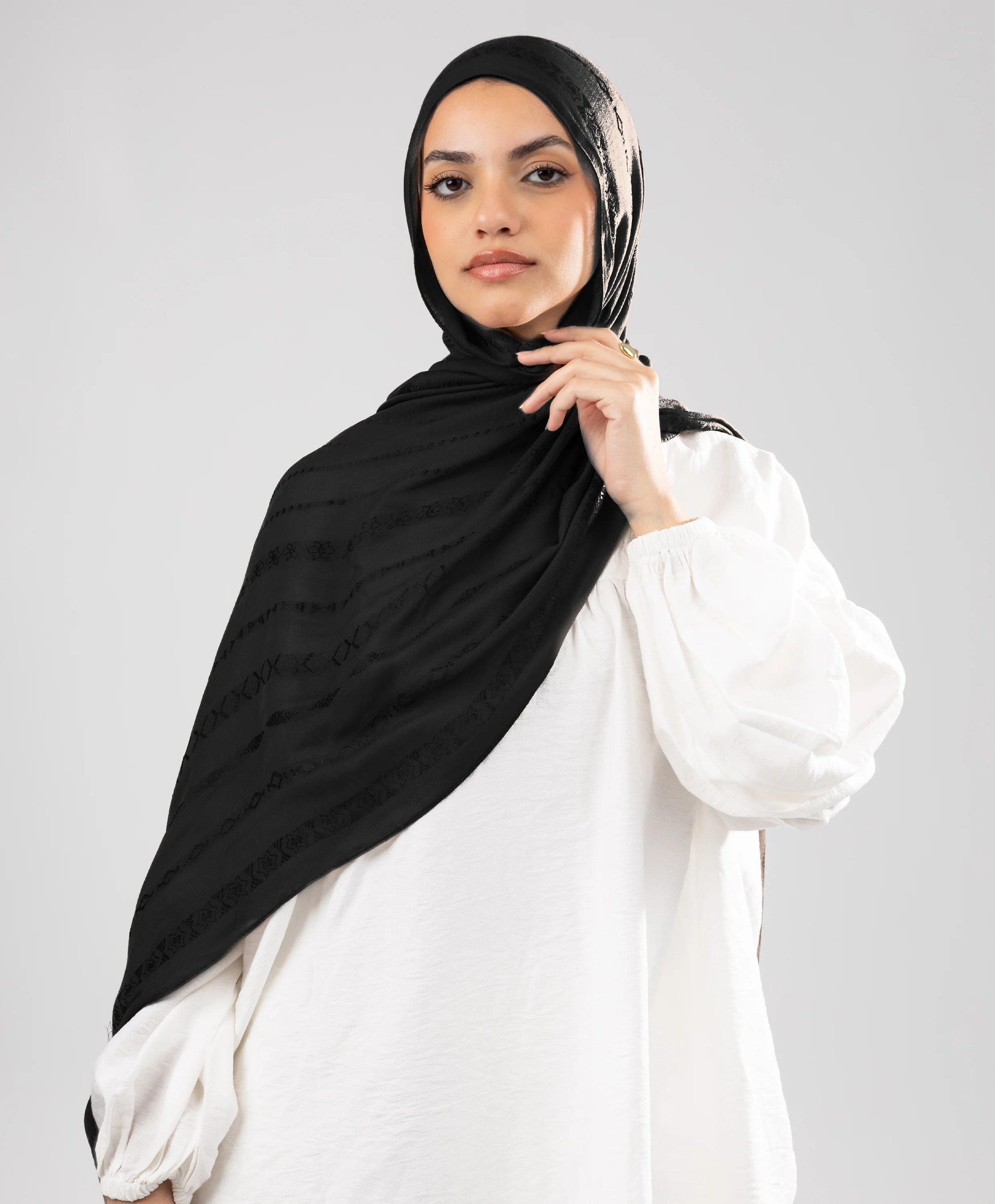 Swank Linen Scarf - Image 12