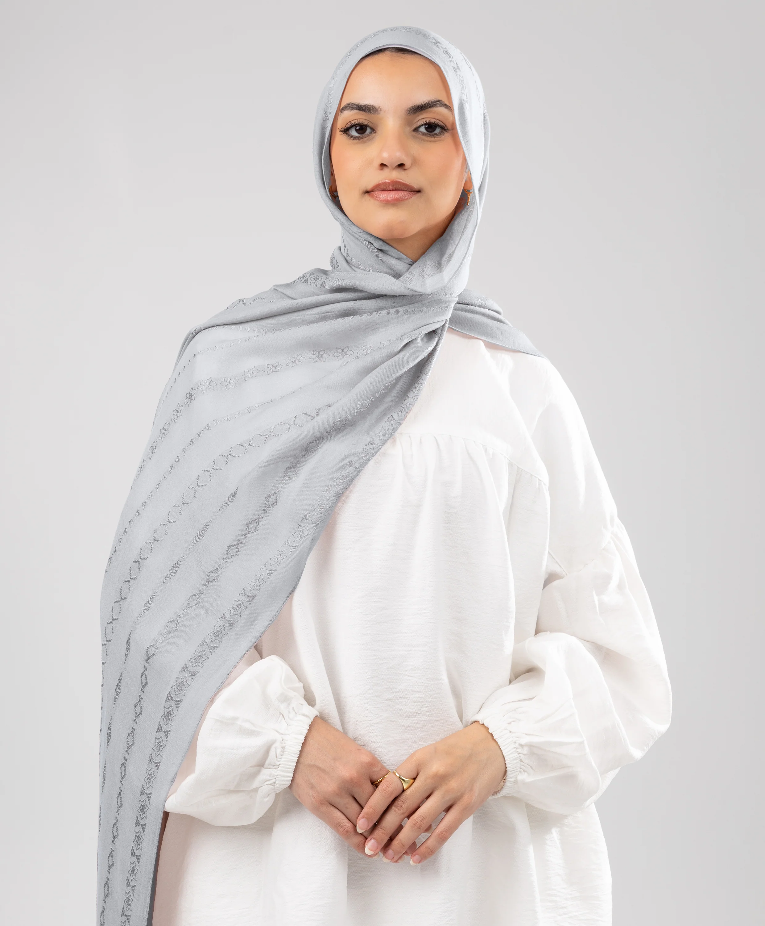 Swank Linen Scarf - Image 13