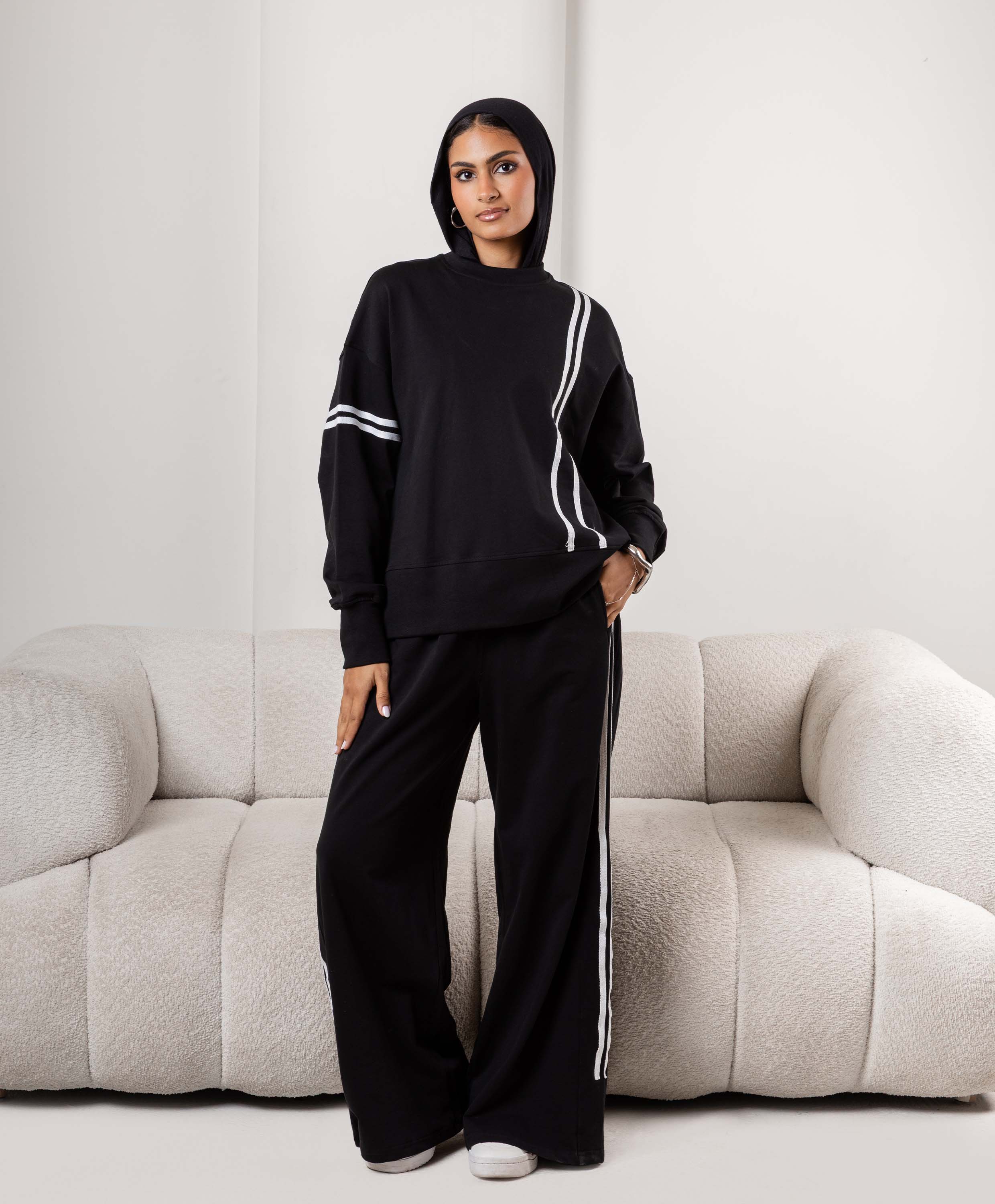 White Stripes Cotton Set - Image 8