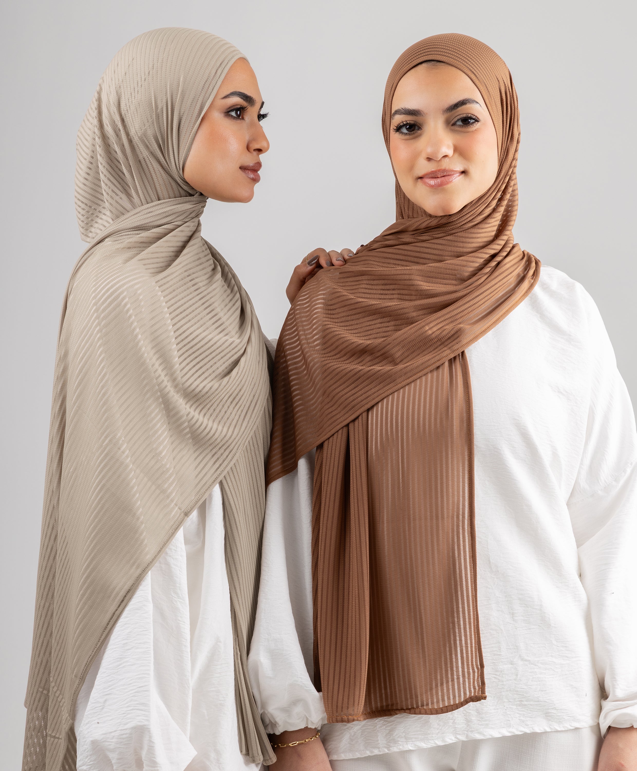 Wide Striped Kuwaiti Scarf - Image 2